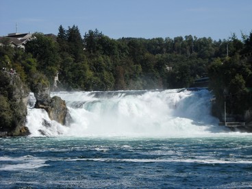 0122 Rýnské vodopády - Rheinfall 9.9.2009