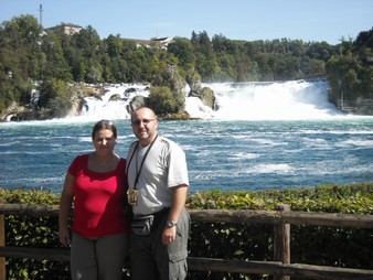 0127 Rýnské vodopády - Rheinfall 9.9.2009