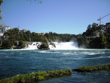 0129 Rýnské vodopády - Rheinfall 9.9.2009