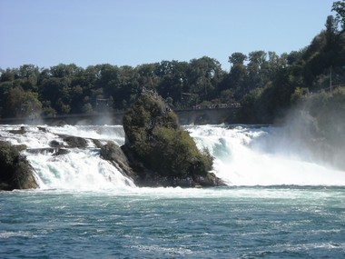 0134 Rýnské vodopády - Rheinfall 9.9.2009