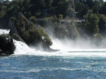 0136 Rýnské vodopády - Rheinfall 9.9.2009