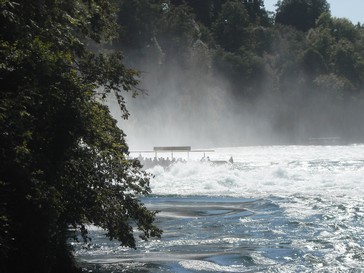 0141 Rýnské vodopády - Rheinfall 9.9.2009