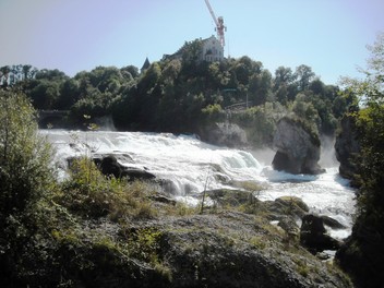 0146 Rýnské vodopády - Rheinfall 9.9.2009