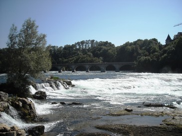 0151 Rýnské vodopády - Rheinfall 9.9.2009