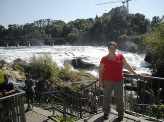 0156 Rýnské vodopády - Rheinfall 9.9.2009