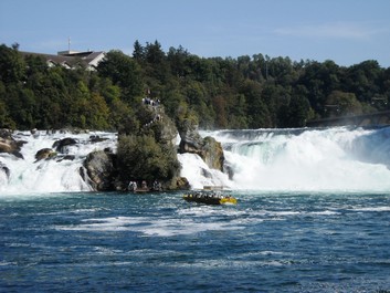 0162 Rýnské vodopády - Rheinfall 9.9.2009